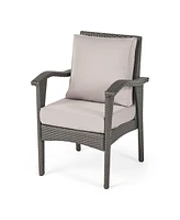 Simplie Fun Honolulu Grey Club Chair (2)