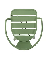 Whimsical Outdoor Bistro Set: Durable Iron Table And Chairs With Water-Resistant Finish