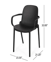 Modern Outdoor Dining Chair Set: Durable, Stylish, And Comfortable