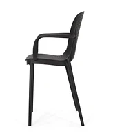 Streamdale Furniture Modern Outdoor Dining Chair Set: Durable, Stylish, And Comfortable