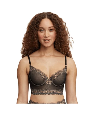 Skarlett Blue Women's Entice Longline Lightly Lined Bra