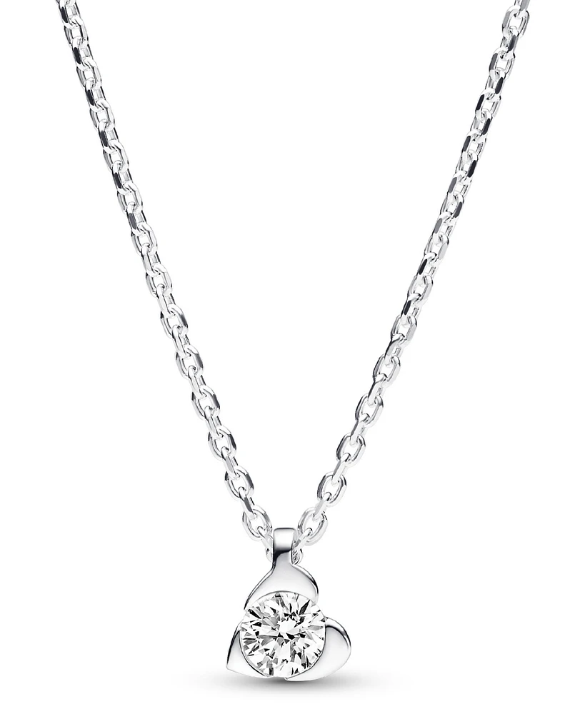 Pandora Talisman Lab-Grown Diamond Heart Pendant Necklace