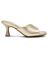 Anne Klein Women's Jerilyn Square Toe Mule Dress Sandals