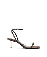 Schutz Women's Sam Mid Squared Toe Sandals