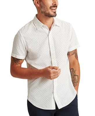 Bonobos Men's Riviera Slim-Fit Dot-Print Button-Down Seersucker Shirt