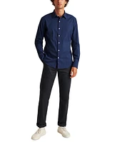 Bonobos Men's Slim Fit Long Sleeve Dot Print Button-Front Tech Shirt