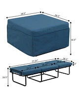 Designs4Comfort Folding Bed Ottoman Coffee Table