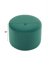 Streamdale Furniture Luxurious Velvet Ottoman: Comfort, Style, and Versatility