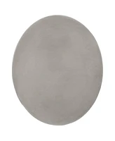 Sleek And Durable Concrete End Table For Effortless Outdoor Style