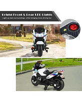 Sugift 12V Kids Ride On Motorcycle Electric Motor Bike