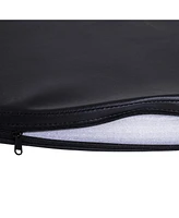 Pole Dance Mat, 2"T x 5'W Folding Pole Dance Mat for Home, Lightweight and Foldable, Black
