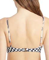 Volcom Juniors' Reverse Printed Bikini Top