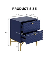Boyel Living 2 - Drawer Wood Nightstand