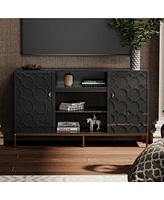 Boyel Living Stylish Multifunctional Tv Stand with Ample Storage and Elegant Design