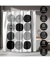 Americanflat 71x74 Shower Curtain - Abstract Shower Curtain