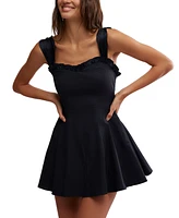 Free People Women's Midnight Magic Fit & Flare Mini Dress