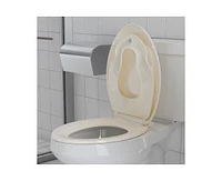 gaomon Toilet Seat Elongated,Toilet Seat with Toddler Seat Built in, Potty Training Toilet Seat Fits Both Adult and Child, with Soft Close, Easy Insta