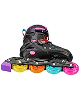 Roller Derby Stryde Lighted Girl's Adjustable Skates