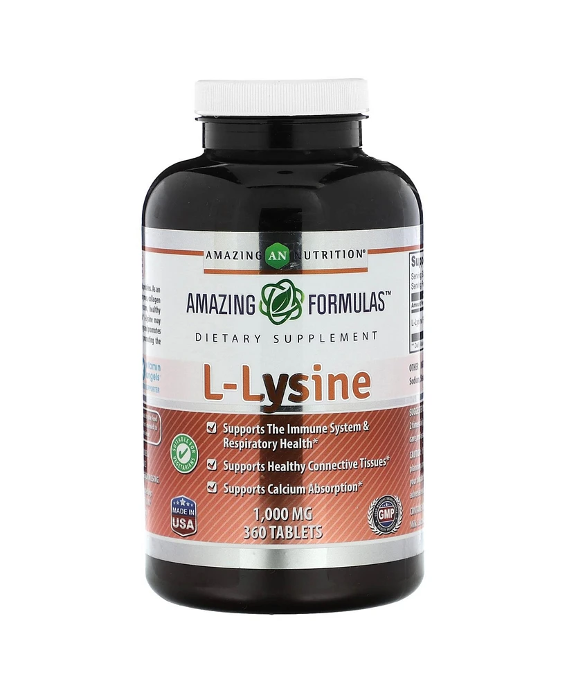 Amazing Nutrition L-Lysine 1 000 mg