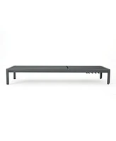 Simplie Fun Cape Coral Kd Chaise Lounge Grey