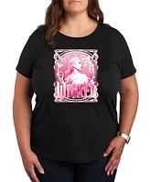 Hybrid Apparel Plus Wicked Glinda Graphic Crew Neck T-Shirt