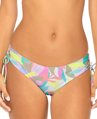 Raisins Juniors' Ruched Luna Bikini Bottoms