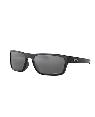 Oakley Men's Polarized Sunglasses, Sliver Stealth OO9408