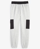 Epic Threads Little & Big Boys Mixed-Media Jogger Pants, Exclusively at Macy's