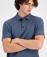 Michael Kors Men's Modern-Fit Stripe Polo