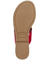 Style & Co Women's Satinne Toe-Ring Thong Sandals, Created for Macy's