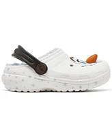 Crocs x Frozen Toddler Kids Olaf Lined Classic Clogs from Finish Line