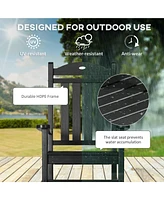 Simplie Fun Outdoor Rocking Chair, All Weather