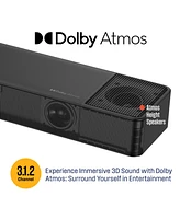 Westinghouse 3.1.2 Channel All-in-One Soundbar with Dolby Atmos and Dolby Digital Plus, Built-in Subwoofer and Dolby Atmos Height Speakers, Bluetooth