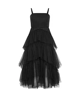 City Chic Plus Tulle Sweetheart Maxi Dress