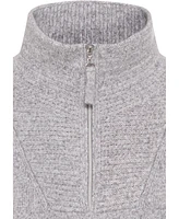 Olsen Women's Long Sleeve Quarter Zip Sweater