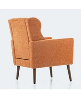 Slickblue Modern Chenille Arm Chairs for Living Room Stylish and Comfortable Seating