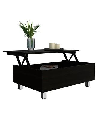 Depot E-Shop Aran Lift Top Coffee Table, Storage Compartment