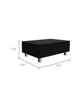 Depot E-Shop Aran Lift Top Coffee Table, Storage Compartment