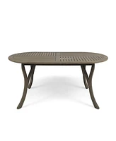 Acacia Wood 70" Dining Table