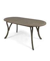 Simplie Fun Acacia Wood 70" Dining Table