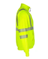 RefrigiWear Big & Tall Hi Vis Quarter-Zip Sweatshirt