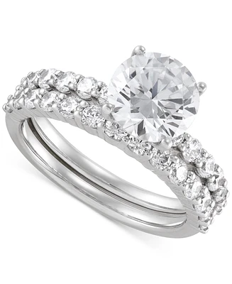 Grown With Love Certified Lab Diamond Bridal Set (3 ct. t.w.) 14k White Gold