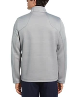 Pga Tour Men's 3D Textured Long Sleeve Quarter-Zip Sweatshirt