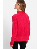 Olsen Women's Mock Neck Sweater