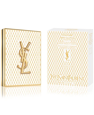 Yves Saint Laurent Limited-Edition Gold Lace Couture Mini Clutch Luxury Eyeshadow Palette