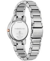 Citizen Eco-Drive Women's Disney Princess Sleeping Beauty Aurora Enchanted Stainless Steel Bracelet Watch 30mm Boxed Set