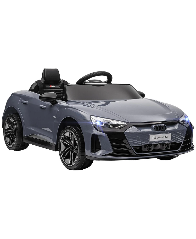 Kids Ride on Car, 12V Licensed Audi Rs E-tron Gt 3.1 Mph Electric Car for Kids, Ride-on Toy for Boys and Girls with Remote Control, 4 Wheels with Susp