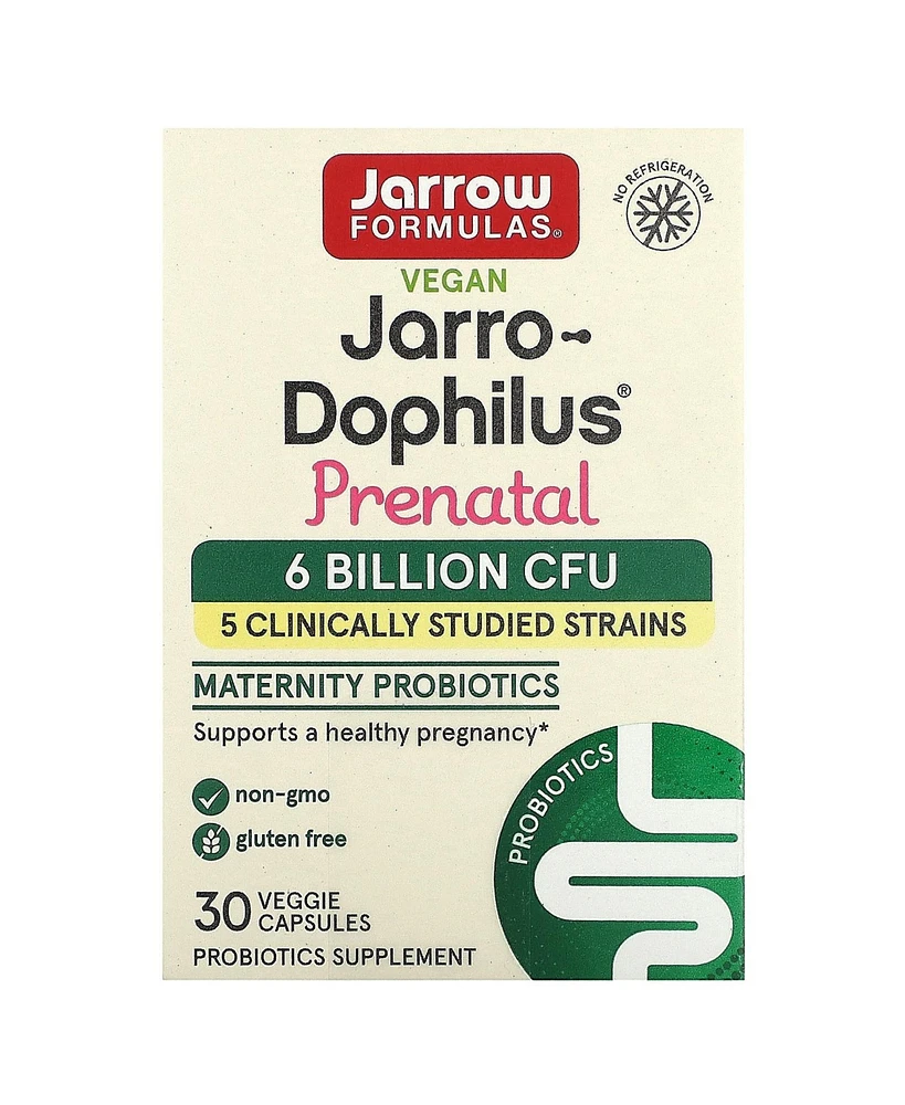 Jarrow Formulas Nutrition Jarro-Dophilus Prenatal 6 Billion Cfu