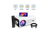 Vankyo Leisure 495W Native 1080P Projector Full Hd 5G WiFi Projector with Bluetooth