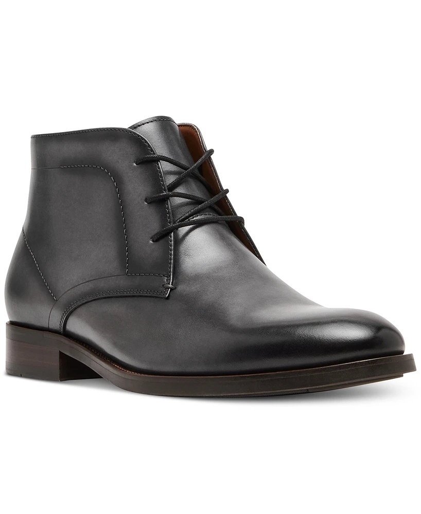 Steve Madden Men's Molcalm Leather Chukka Boot